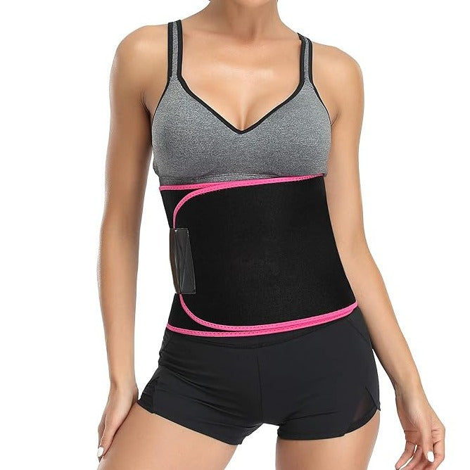 UK-0284 Waist Support Belt Neoprene Ab Belt Trainer, Stomach Wrap Tummy Belt/Belly Tummy Yoga Wrap Back Exercise Body Wrap