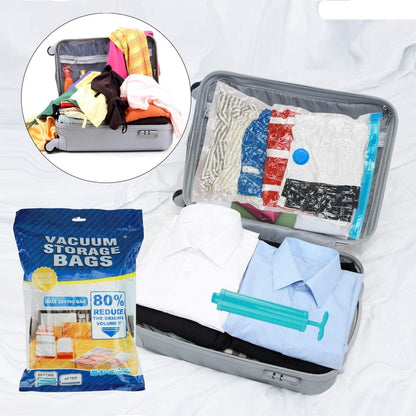 UK-0327 Vacuum Bags, Clothes Storage Bag, Vacuum Bags for Clothes, Cloth Storage Bag, Vacuum Bags for Clothes with Pump, Packing Bags for Clothes, Vacuum Storage Bags, Cloth Bags (WITH PUMP)