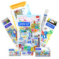 UK-0988 Doms Art Strokes Kit | Perfect Value Pack | Kit For Creative Minds | Gifting Range For Kids