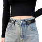 UK-0872 Buckle-Free Elastic Waist Belt for Women - Adjustable Invisible Waist Belt for Jeans, Dresses & Pants