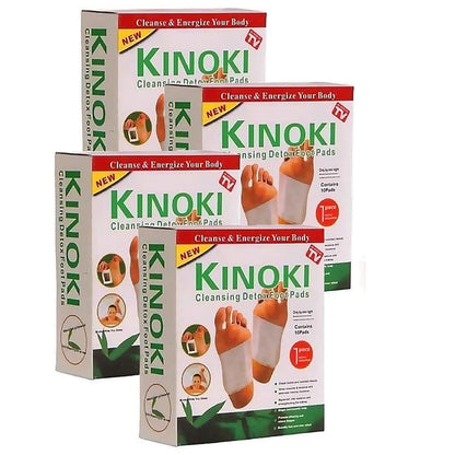 UK-0034 Kinoki Premium Detox Foot Pad, Cleansing Toxin Remover Foot Patches, Organic Weight Loss Patch, For Men & Women - Free Size