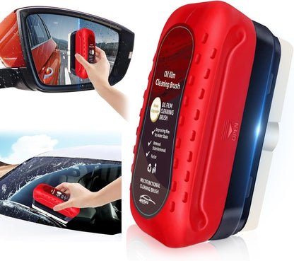 UK-0911  Car Glass Oil Film Remover|Automotive Oil Film Cleaning Brush|Oil Film Cleaning Brush| Oil Film Remover for Car Window|Car Glass Oil Film Cleaner