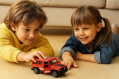 UK-0967 Mercedes G Wagon Car AMG G63 – 1:32 Scale Alloy Pull-Back G-Wagon Car Model, Off-Road Vehicle Toy for Kids & Collectors, Gift for Boys & Enthusiasts