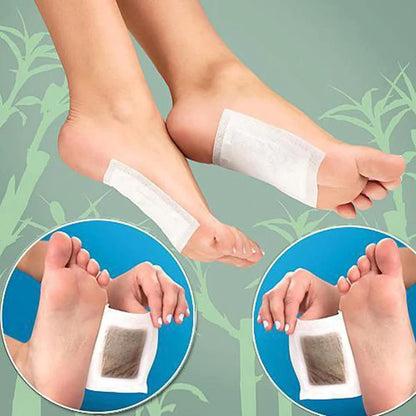 UK-0034 Kinoki Premium Detox Foot Pad, Cleansing Toxin Remover Foot Patches, Organic Weight Loss Patch, For Men & Women - Free Size