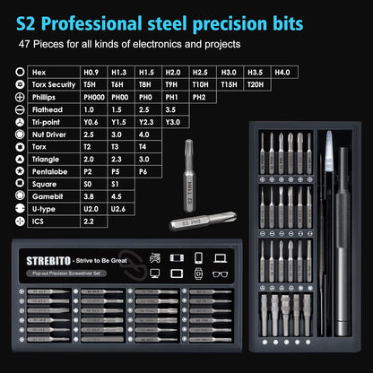 UK-0604  6024-Precision Screwdriver Set 24-in-1 Professional Mini Magnetic Screwdriver Set