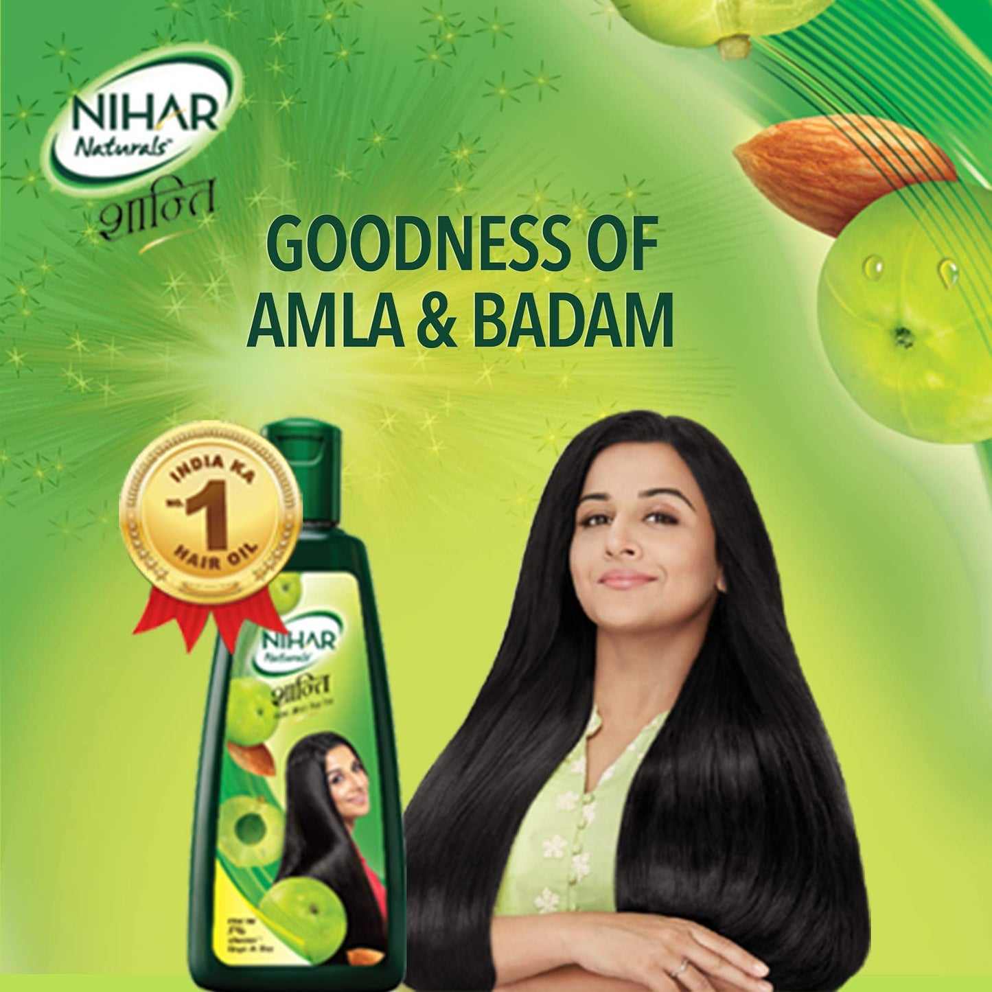 Nihar Shanti Amla Badam Hair Oil