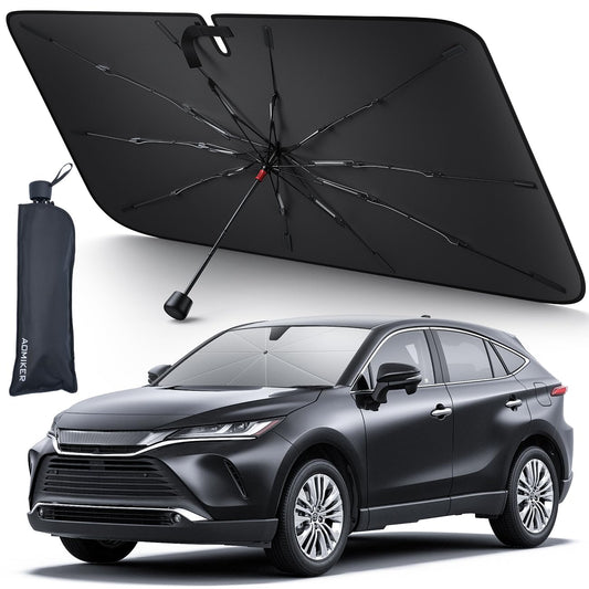 UK-0807 Car Windshield Sun Shade Umbrella And Heat Sun Visor Protector Foldable Reflector Umbrella