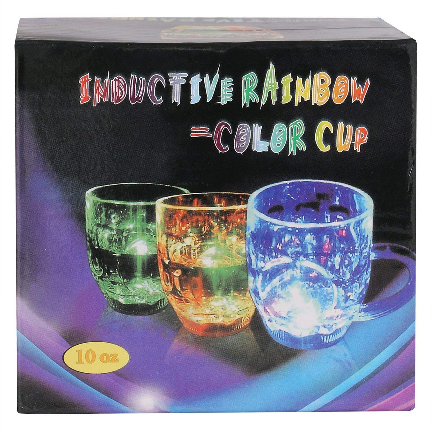 UK-0175  LED Cup Flash Lighting Seven Changing Lights Cup for Drink & Water Perfect for Halloween Decor Rainbow Color