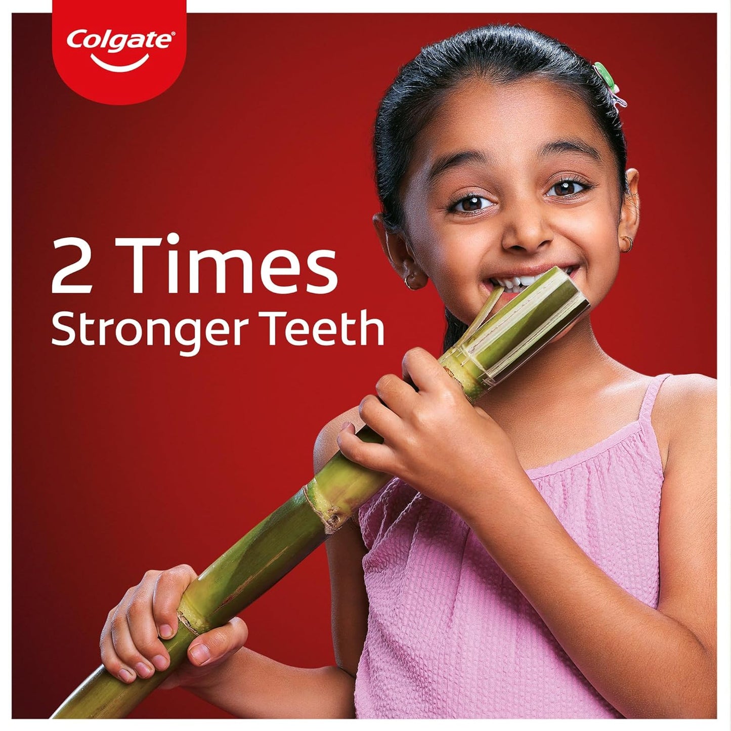 Colgate Strong Teeth,  India’s No: 1 Toothpaste Brand, Calcium-boost Tooth Paste for 2X Stronger Teeth, Whitens Teeth, Fresh Breath & Prevents Cavities