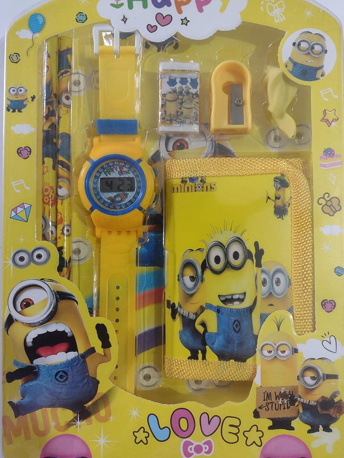 UK-0560  Toys Stationary Set with Watch and Wallet