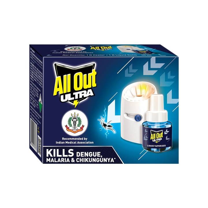 All Out Ultra Liquid Vaporizer, Machine + 1 Refill