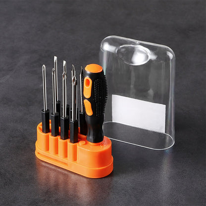 UK-0397 8 IN 1 SCREW DRIVER Non-Slip Grip Screw Driver Set For Mobile, Computer, Laptop repair tool set kit