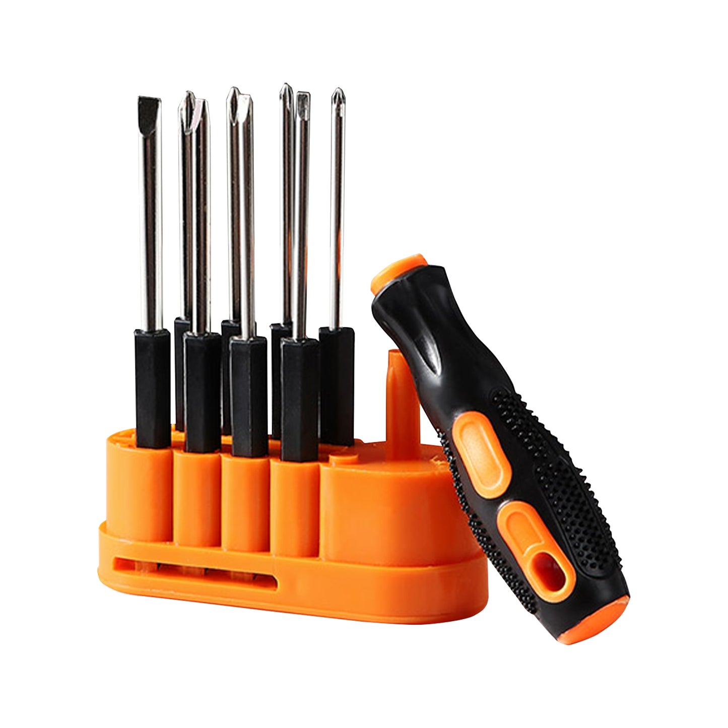 UK-0397 8 IN 1 SCREW DRIVER Non-Slip Grip Screw Driver Set For Mobile, Computer, Laptop repair tool set kit