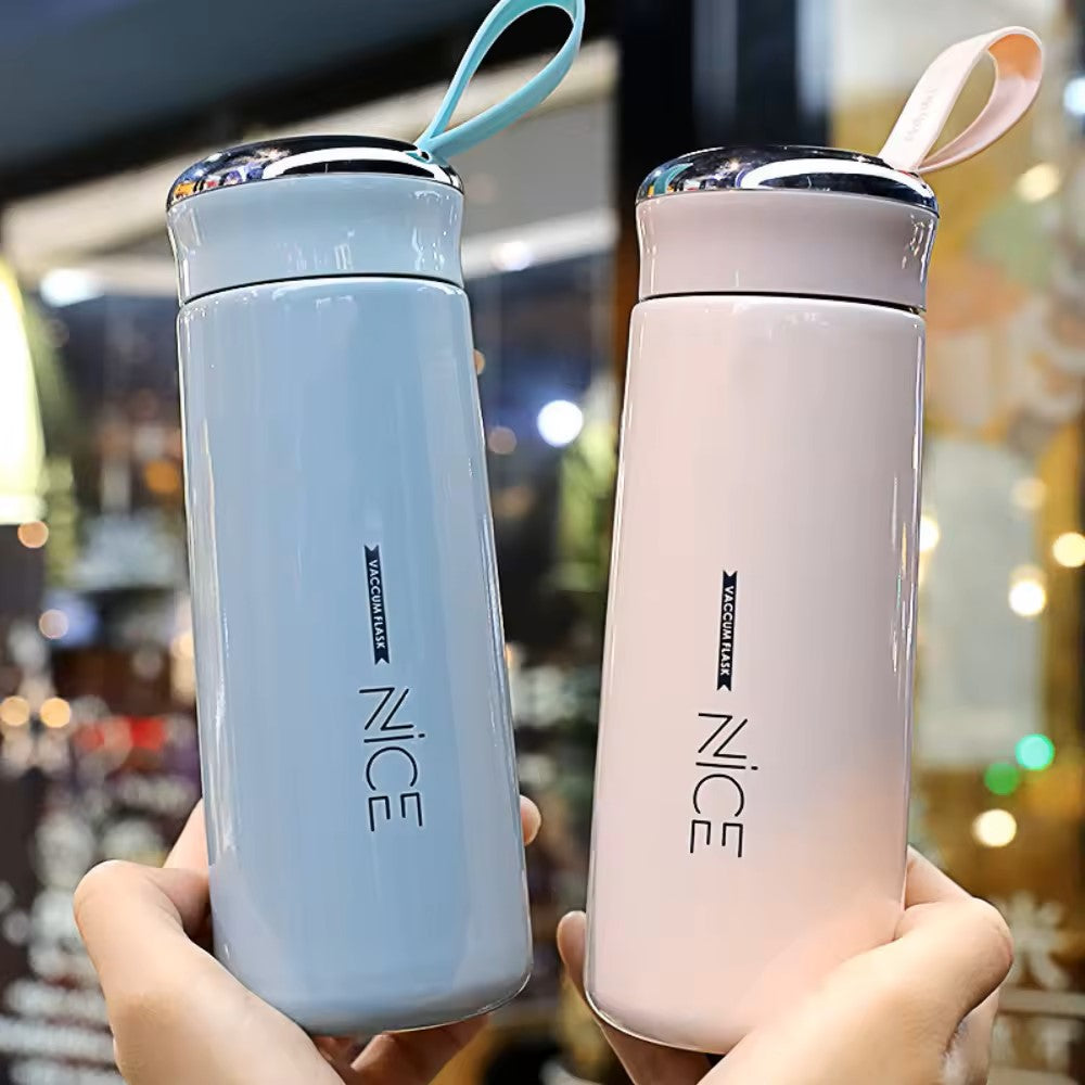 UK-0359 glass water bottle 400ml Glass Water Bottle with silicone protection sleeve cover