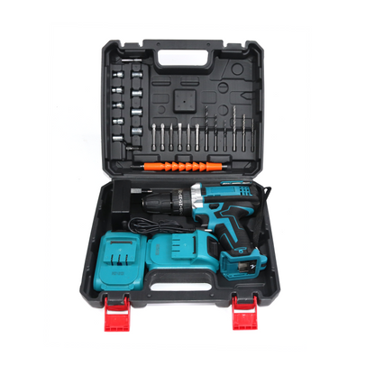 UK-1023 Cordless Drill Machine Kit, Drill with 2 Batteries, 2-Speed Electric , Compact Cordless Power Tool