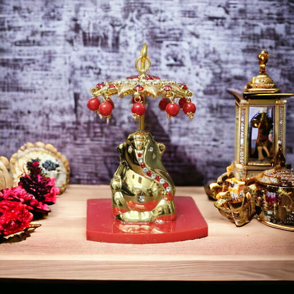 UK-0314 Lord Ganesha Idols for Home Decor/Car Dashboard