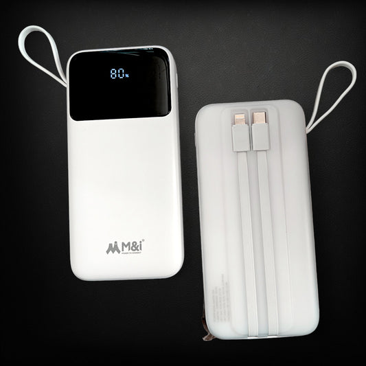 UK-0584 20000 mAh Premium m&I  Power Bank | 22.5W ULTRA Super Fast Charging PD + QC 3.0