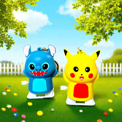 UK-0937 Keychain for College & School Bags | Multicolor & Multidesign | Super Cute Silicone Design