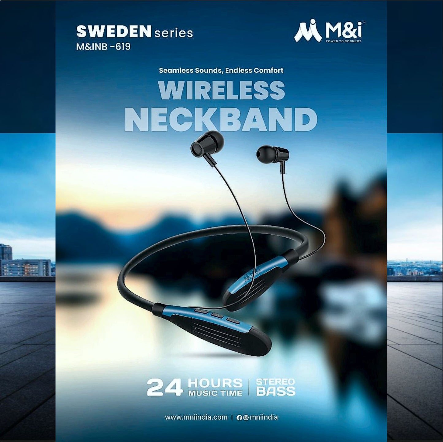 UK-0589 M&i SWEDEN SERIES Neckband (M&INB-619)