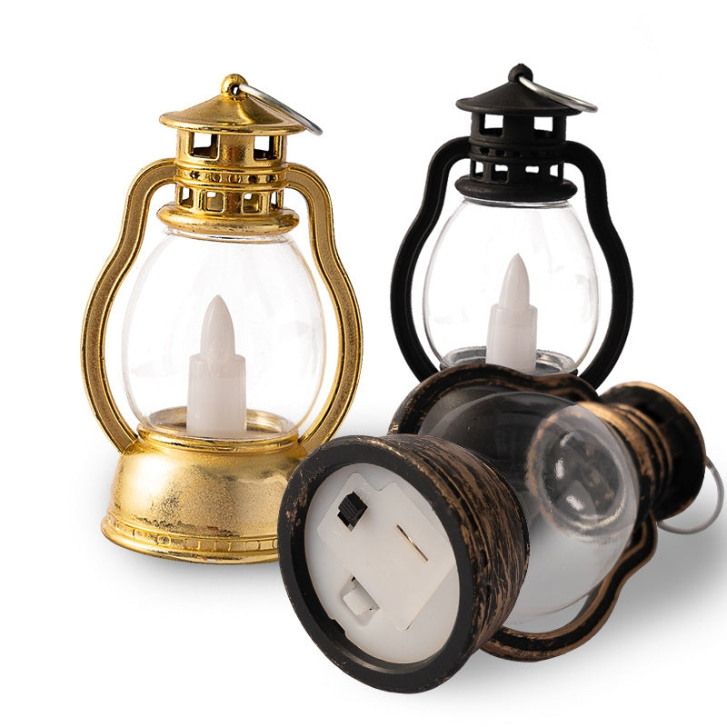 UK-0645 Retro Lamp Hanging Lantern LED Light for Festive Decoration (1-PC )