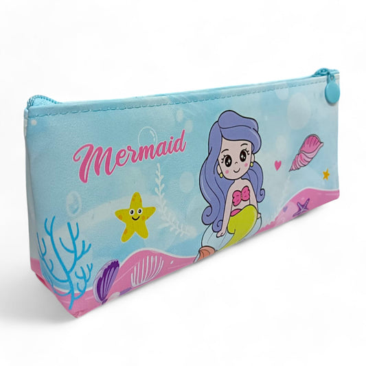 UK-0564 Mermaid Pencil Case Pencil Pouch for Kids Mermaid Pencil Pouch Travel Cosmetic Pouch