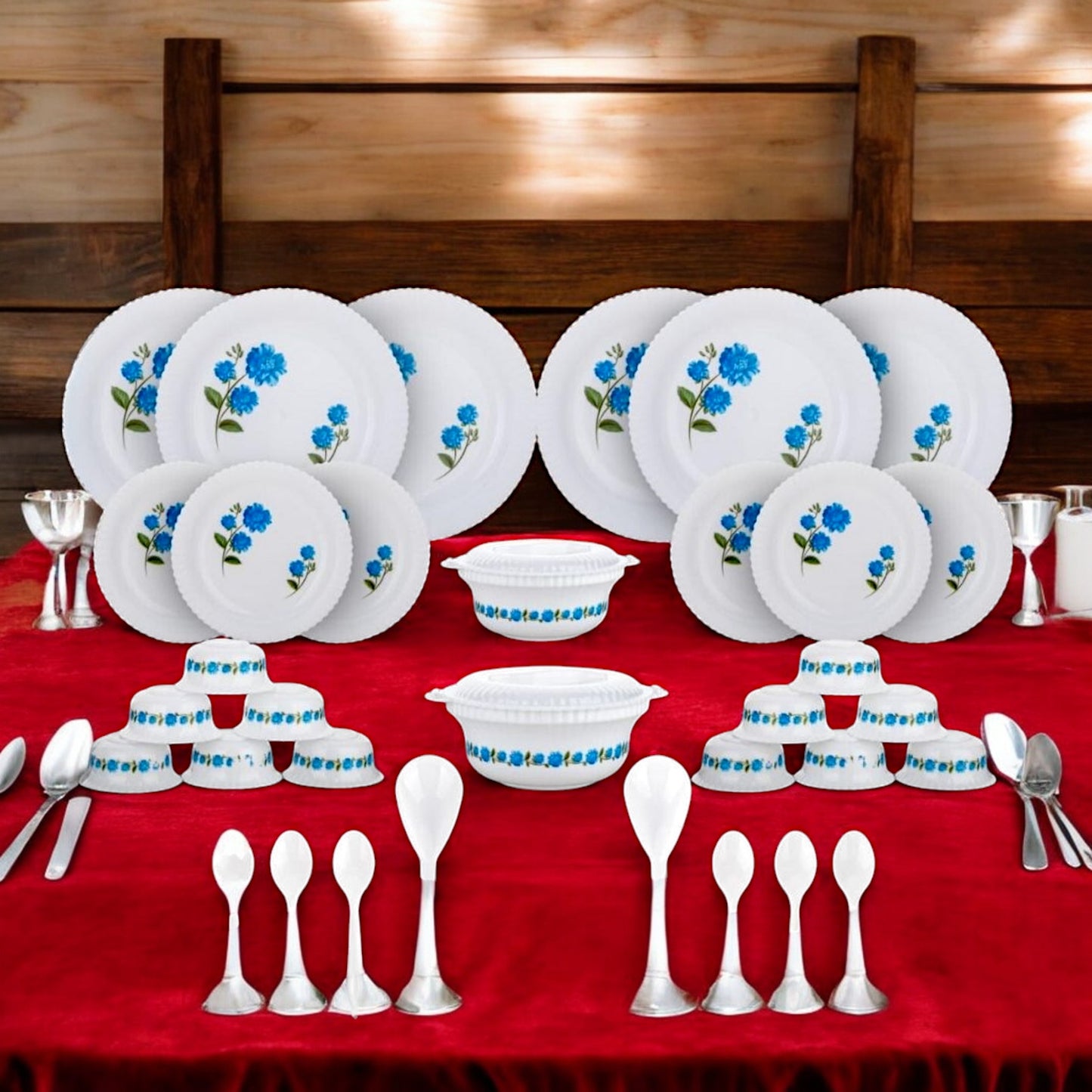 UK-0600 36 Pieces Dinner set  | Dining & Gifting | Plates,Bowls & Spoons