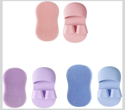 UK-1086 Face Scrubber For Women And Men, Silicone Face Cleansing Brush Face Scrubbers Soft Exfoliators Cleaning Tool, Facial Cleansing Brush For Pimples Blackhead Remover Deep Cleans Skin Care (1Pcs)