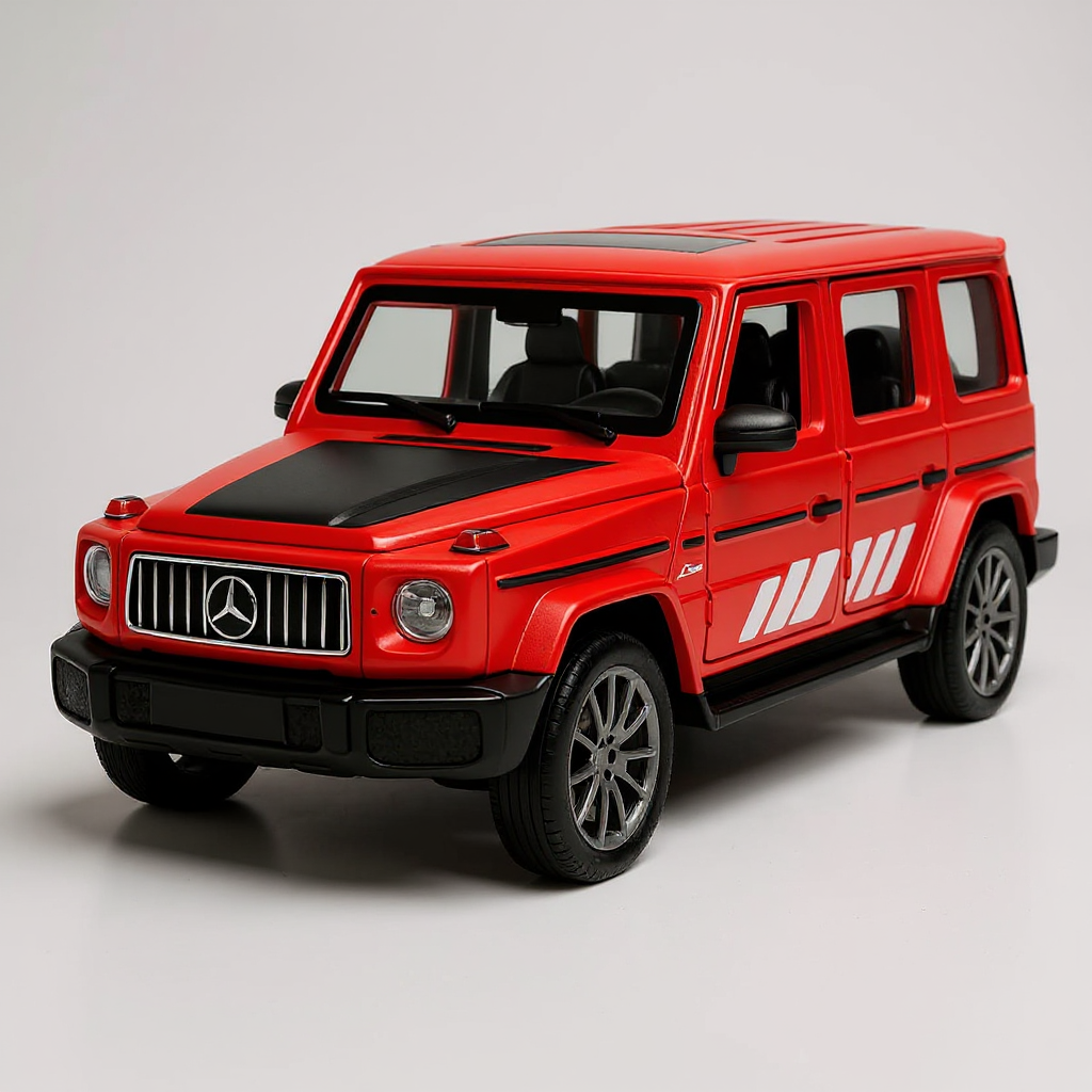 UK-0967 Mercedes G Wagon Car AMG G63 – 1:32 Scale Alloy Pull-Back G-Wagon Car Model, Off-Road Vehicle Toy for Kids & Collectors, Gift for Boys & Enthusiasts