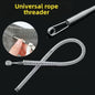 UK-1039 Stainless Steel Flexible  Universal rope /Bendable Spring Multi-Purpose Elastic/Rope Drawstring Threading Tool