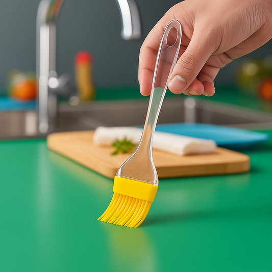 UK-0938 1pc Random Color Spatula Oil Brush