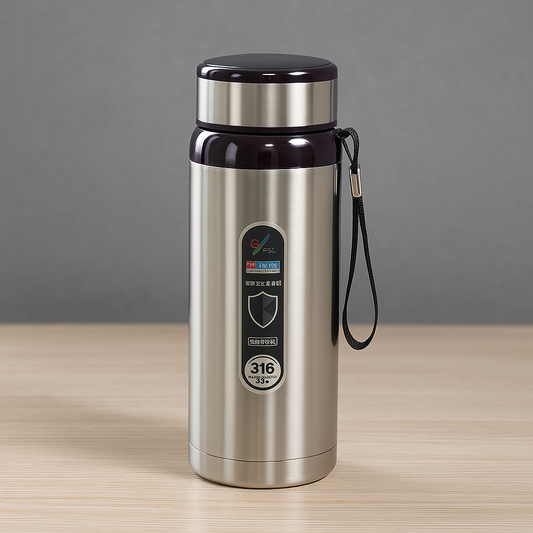 UK-0921 High Capacity Business Thermos Mug Stainless Steel Tumbler Insulated Water Bottle Vacuum Flask for Office Tea Mugs 1000ml