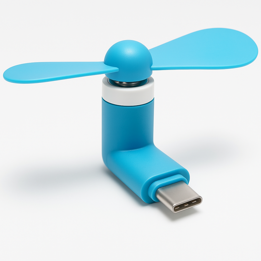 UK-0939 Portable Mini USB Type-C Fan for Mobile Phone and Power Bank
