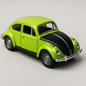 UK-0943 1:32 Scale 1967 Classic Beetle Die-Cast Car Model - Inertia-Powered Metal Toy Vehicle with Opening Doors - Vintage Collectible for Kids