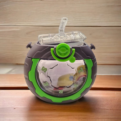 UK-0920 Wheel Shape Small Water Bottle Sipper for Kids