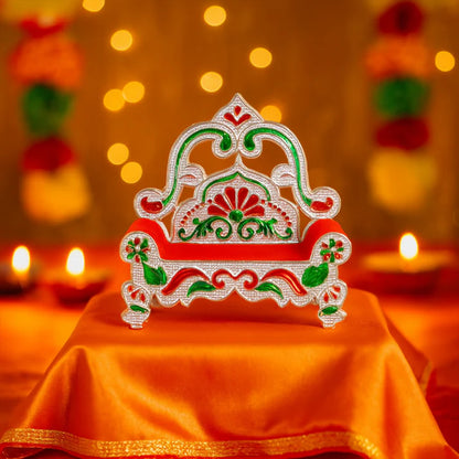 Decorative Singhasan For Laddu Gopal Krishna Ji Or Ganesha Idol