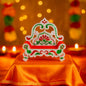 Decorative Singhasan For Laddu Gopal Krishna Ji Or Ganesha Idol