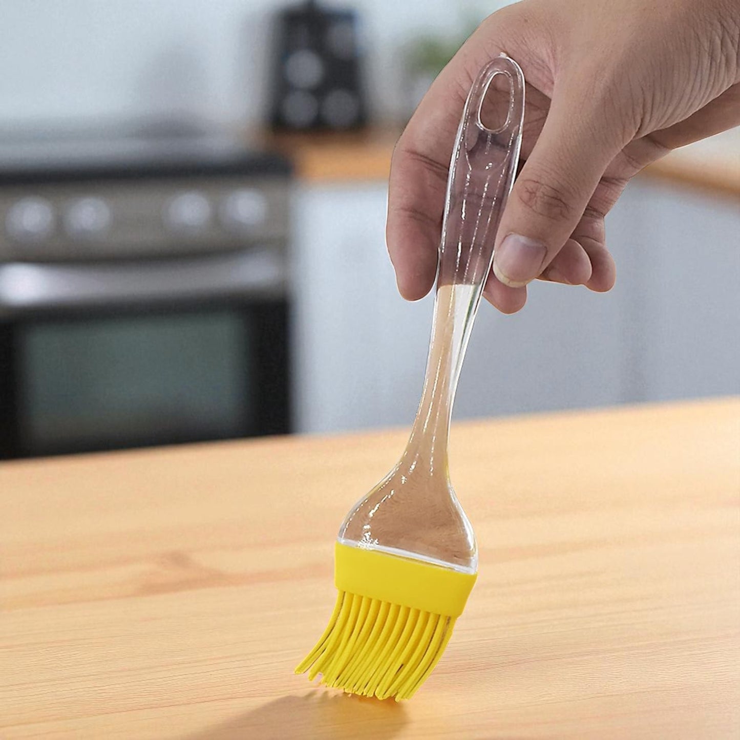 UK-0938 1pc Random Color Spatula Oil Brush