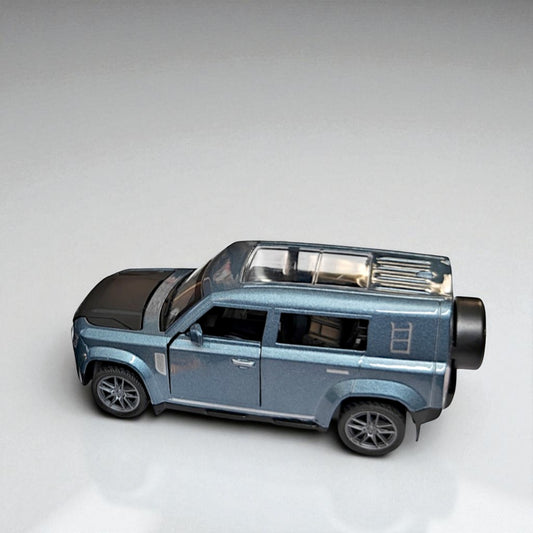 UK-0946 Defender Toy Car Metal Body Openable Doors, Bonnet & Boot Pull-Back Action for Kids Diecast Model